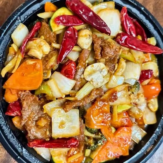 Szechuan Beef.