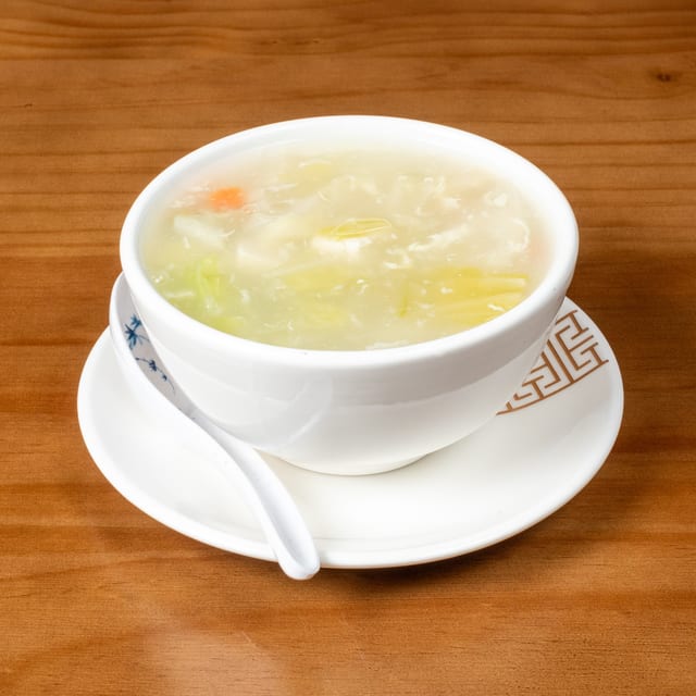 Egg Flour Soup.