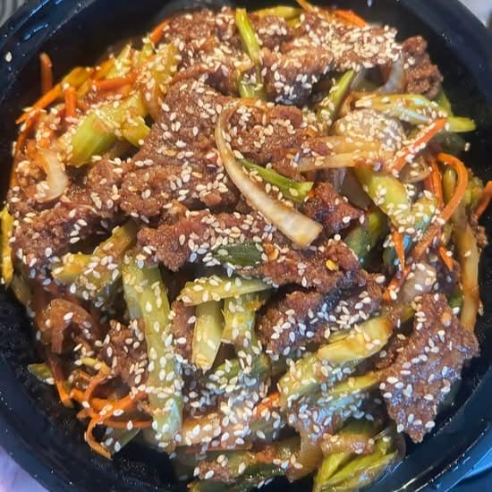 Sesame Beef.