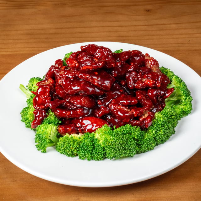 Crispy Tangerine Beef.