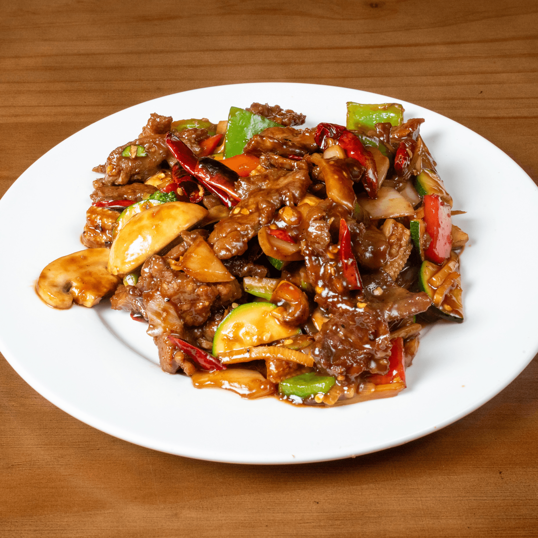 Kung Pao Beef.