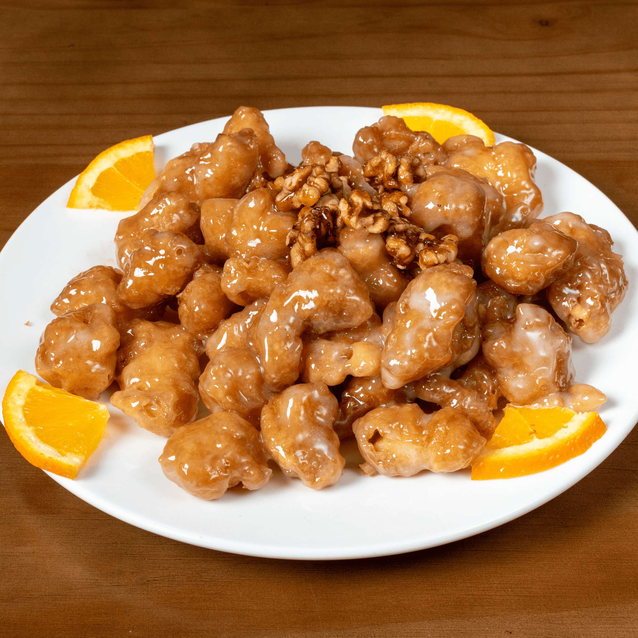 Honey Walnut Chicken.