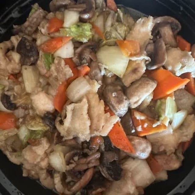 Moo Goo Gai Pan.