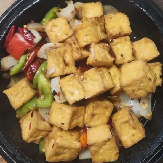 Spicy Crispy Tofu.
